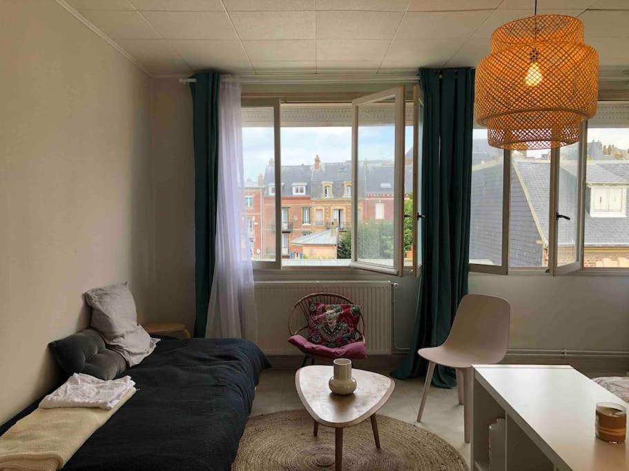 Grand Studio Avec Petite Vue Mer Mers-les-Bains Exterior photo